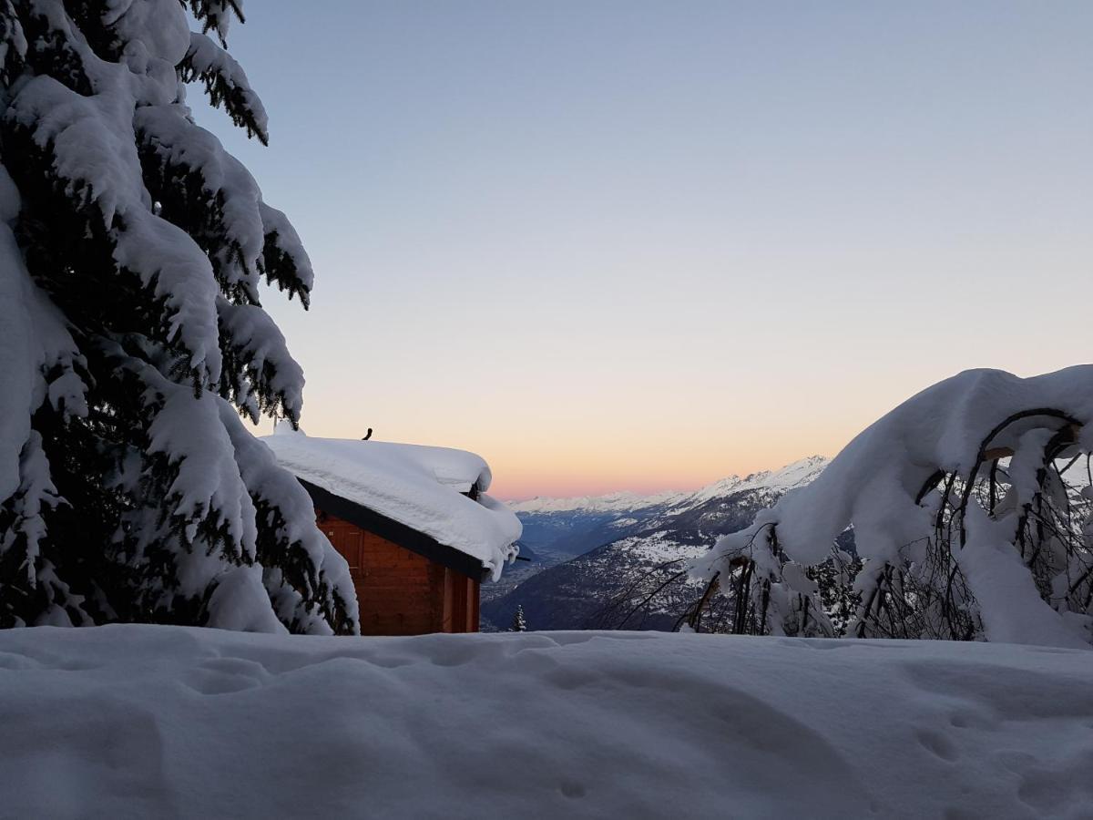 Chalet Bietschhorn Rosswald Termen Ngoại thất bức ảnh