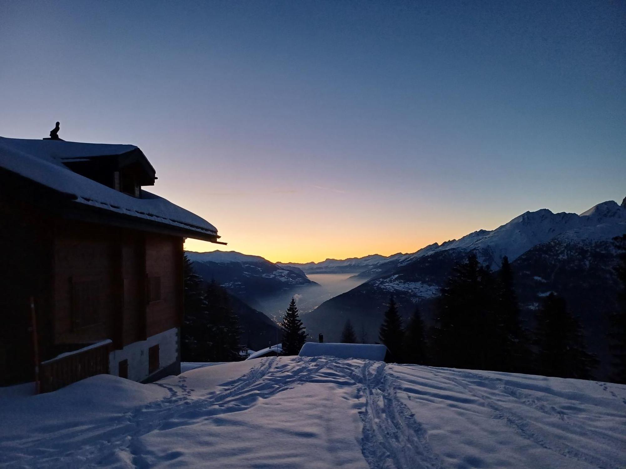 Chalet Bietschhorn Rosswald Termen Ngoại thất bức ảnh